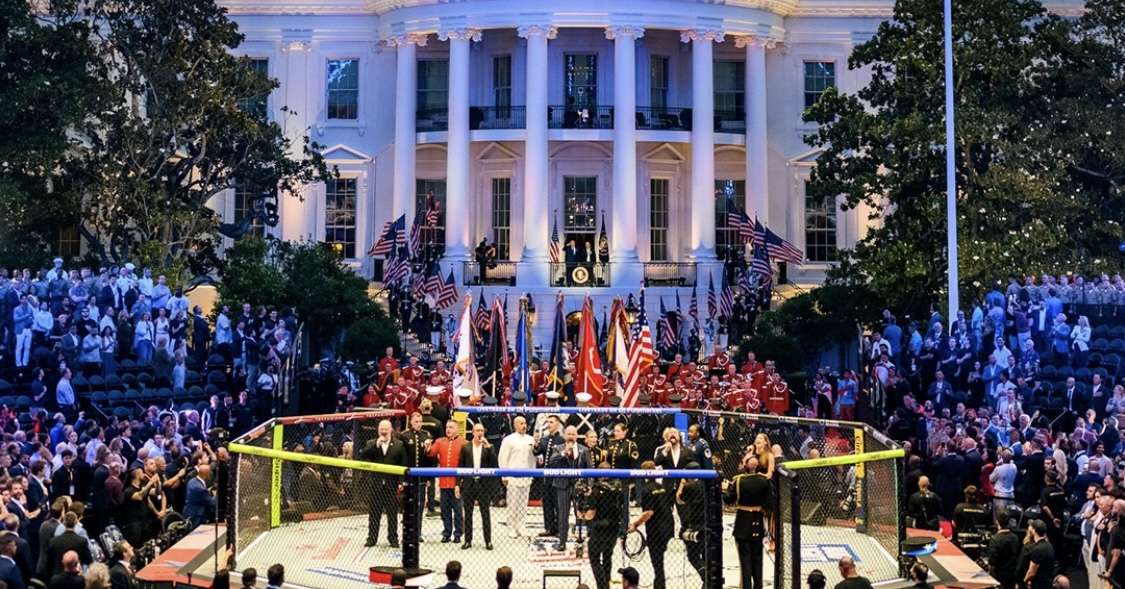 UFC Freedom 250 White house fight Live Results