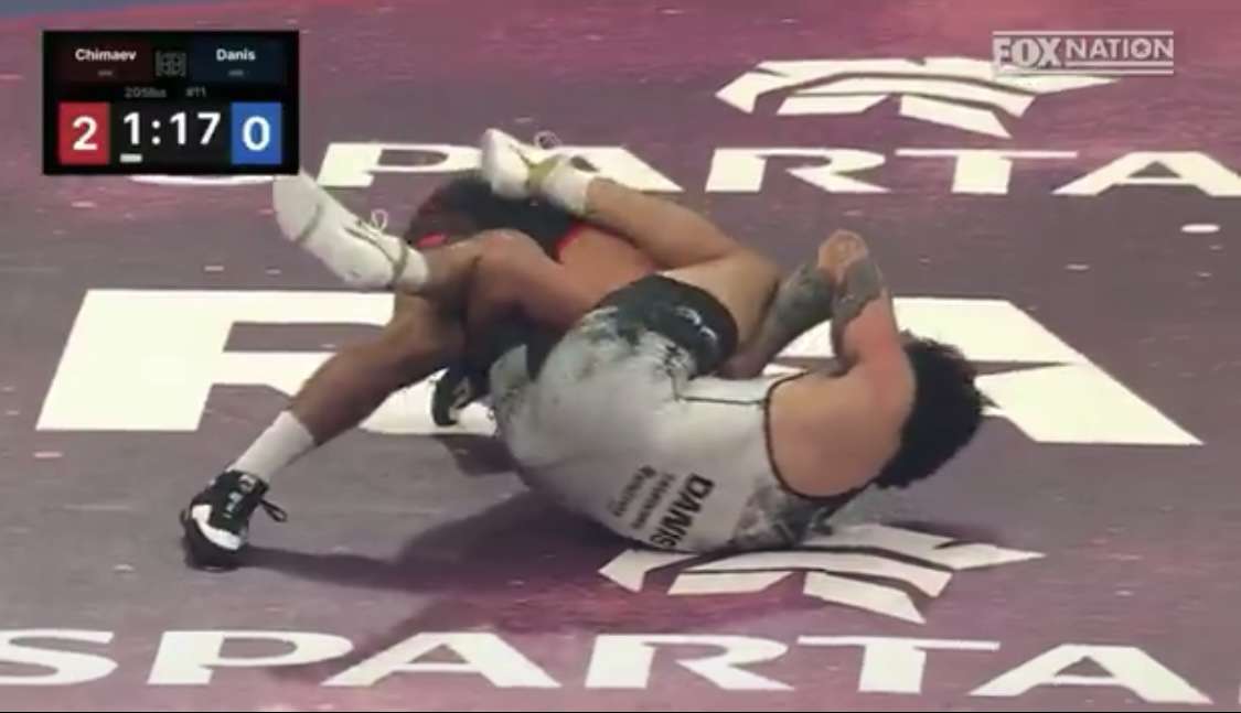 Khamzat Chimaev vs Dillon Danis brawl at RAF 10