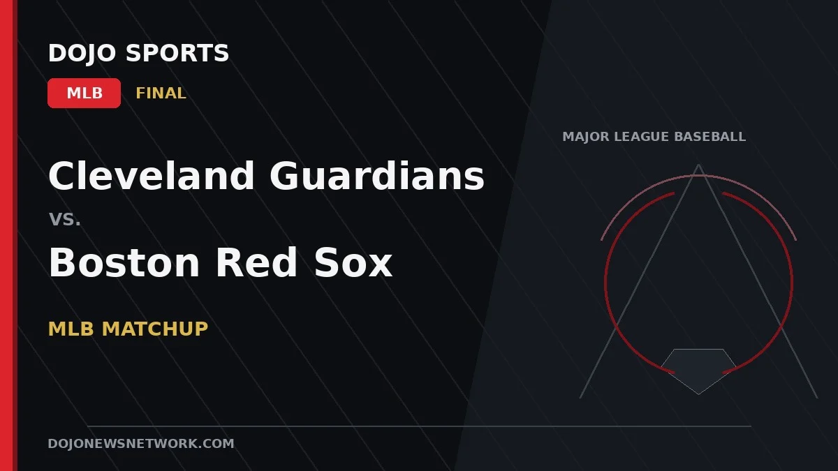 Cleveland Guardians vs. Boston Red Sox Result: Cleveland Guardians Win 3-2
